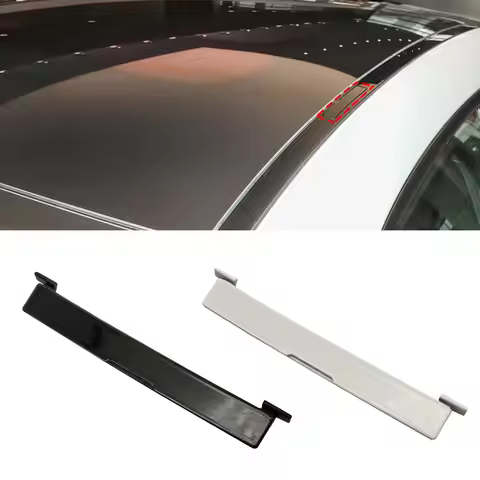 For Porsche Taycan Car Left Right Roof Rack Cover Plate Roof Running Water Strip Small Cover Accesso