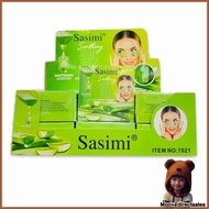 (7021) Sasimi Aloe Vera Eye mask มาส์กใต้ตาว่านหางจระเข้ ให้ความชุ่มชื้น ลดบวม เเละจุดด่างดำ