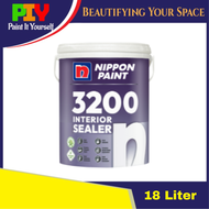 Nippon Paint 3200 Interior Wall Sealer / Cat Undercoat Dinding Dalam Rumah 18L - 18 Liter