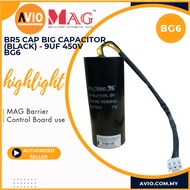 MAG Cap Big Capacitor Black 540V for MAG Barrier Gate BR657 BR618T BR630T BR660T Left or Right BG6