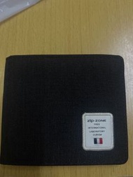 Zip-Zone 黑色錢包