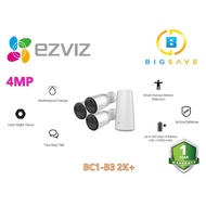 EZVIZ 4MP BC1-B3 2K+ WIRELESS BATTERY-POWERED CAMERA KIT CAMERA SECURITY SYSTEM