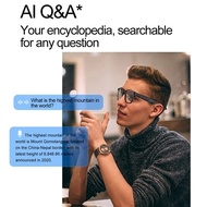 For S336 Smart AI Glasses HD Shooting Listening Call Recording Video Camera Glasses ANC ENC Dual Mic