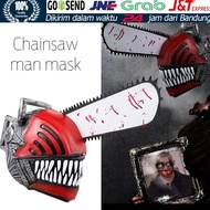 PROMO Helm Chainsaw Man Denji Helmet Anime Topeng Cosplay Chainsaw Man