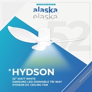 Alaska Hydson DC Ceiling Fan with Dimmable LED Light