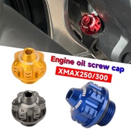 Chekis Modified engine anti-theft oil screw cover decorative nut accessories for YAMAHA XMAX 250 300
