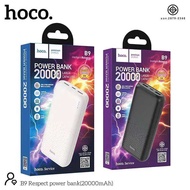 รุ่นใหม่ล่าสุด Hoco RK1-B9 Power Bank แบตสำรองพาวเวอร์แบงค์ 20000mAh พร้อมไฟ LED แสดงสถานะการชาร์จ