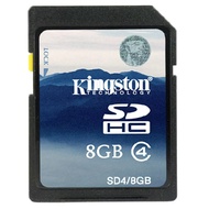 Kingston 8GB 8G SDHC SD Class 4 Memory Card geuine 4MB/s for Camera Camcorder