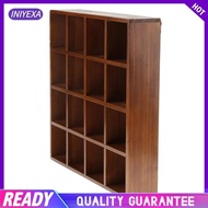 [Iniyexa] Vintage Wooden Wall Shelf Chest Cabinet for Home DIY Hanging Cupboard Decor