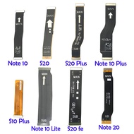 New For Samsung Galaxy Note 10 Lite Note 20 S10 Plus 5G S20 Fe Ultra Main FPC LCD Display Connect Ma