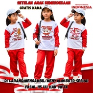 Women's Clothes Children 10 11 Years Kids 1945 Independence Day Ri 80Y Sett Kuromi Oneset 17 August 