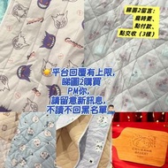 日本寵物小精靈耿鬼床墊（耿鬼梳化墊，多合一）內褲兔床墊 底褲兔床墊 chiikawa床墊 飛鼠床墊 謊言水獺床墊 ✅ 約100x200cm（紫色飛鼠約80x180cm）✅ $99一張不包郵（除飛鼠$7