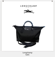 [LONGCHAMP Gallic]  longchamp official store L1624 large Boxford men and women usable messenger handbag travel bag Duffel &amp; Weekender Bags Cross Body &amp; Shoulder Bags 3