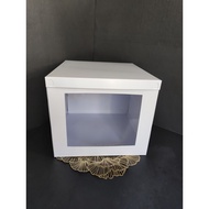 Tart cake box 40x40x30 cakebox/tall box/ tall cake box birthday cake box