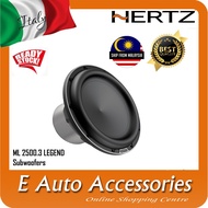 Hertz Mille ML 2500.3 10 Inch Subwoofer 200mm 4 Ohm (1400 Watts) - Car Speaker