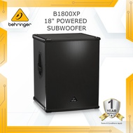 BEHRINGER B1800XP High-Performance Active PA Subwoofer with 18" Turbosound Speaker and Built-In Crossover