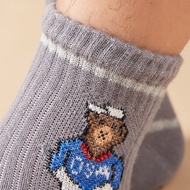 New Style Five-Finger Socks Men's Pure Cotton Mid-Tube Toe Split-Finger Socks Sports Ted