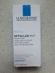 【全新】理膚寶水La Roche-Posay　EFFACLAR MAT 毛孔緊緻控油保濕乳　40ml