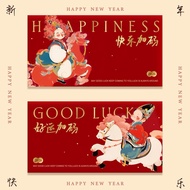 [Code 91] 2026 Double Pack Printed With Gold Foil Pattern Luxurious Red Envelope Money