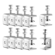 C Clamp Mini Clamp 1 Inch Heavy Duty Metal U Clamps with Stable Wide Jaw Opening for Mounting Metal