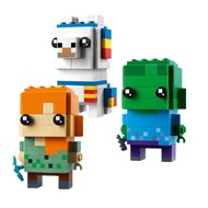 Minecraft Square Head Boy 40624 Alex 40625 Alpaca 40626 Zombie