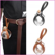 Royal Witch and Wizard Dark Magical Potion Bottle Halloween Medieval Glass Bottle