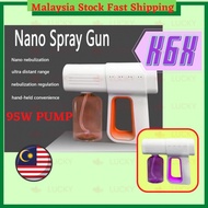 Nano Spray gun K6X Wireless Handheld Rechargeable Portable Disinfectant Blue Light Sanitizer Spray Machine