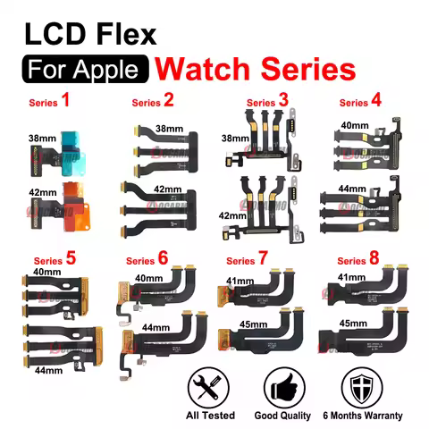 LCD Screen Connection Flex Cable Replacement Parts For Apple Watch Series 6 5 4 3 2 1 Series3 Series