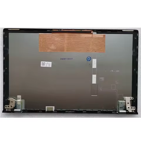 LCD Back Cover Lid Case With Hinges For Asus UX434IQ Q407I UM433I Silver Color