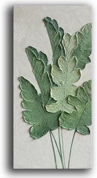 Canvas Wall Art with Printing Textured Modern Large Oil Painting Contemprary Aesthetic Floral Pictur