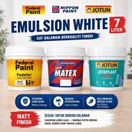 Nippon Jotun Federal Jotaplast Matex Fedelite White 0001 9102 7Liter