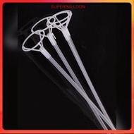 50 pcs Large 40CM transparent Balloon Stick /Balloon Stick for foil balloon or BOBO BALLOON
