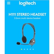 Logitech H111 / H110 Stereo Headset (981-000588). H111