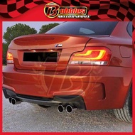 BMW E82 1M Style Rear Bumper