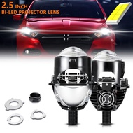 2 PCS 2.5''110W Bi LED Projector Lens H4 H7 9005 9006 Headlight Kit Retrofit Universal