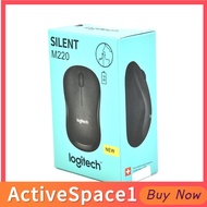 <READY STOCK> Wireless Optical Mouse  for LOGITECH M220 Silent  for Currys Black 1PC❀