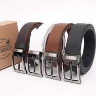 DT47 >> mueeza Synthetic Leather Men's Belt 3.5cm MBPL3.502 BIG Size 150cm