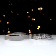 cincin couple perak cincin nikah murah cincin nikah modern perak