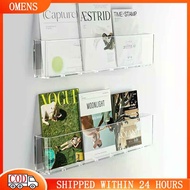 Acrylic Display Stand Children's Bookshelf Wall-Mounted Behind Door No-Drill Aisle Display Rack