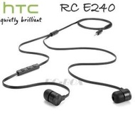 【保固一年】HTC 原廠立體聲線控耳機 RC E240 入耳式免持聽筒 原廠
