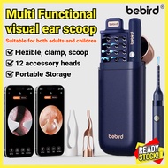 Bebird EarSight Plus Earwax Removal Tool I35R EarSight Plus with Tweezers Camera Earwax Cleaner Visi