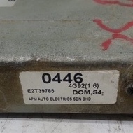 Used Malaysia Original Engine Ecu Malaysia Model (No: 0446) 4g92 1.6 Fit For Proton Wira
