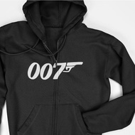 Zipper Hoodie Jacket - 007 James Bond