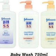 Johnson's pH5.5 Nourishing Body Wash 750ML
