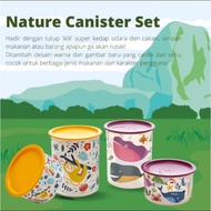 NATURE CANISTER / TOPLES TUPPERWARE / SINGLE DECO 1,9L