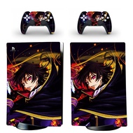 Code Geass PS5 Digital Edition Skin Sticker Decal Cover for PlayStation 5 Console and 2 Controllers PS5 Skin Sticker Vinyl