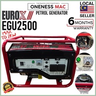 ''EURO X// '' PETROL GENERATOR 2KW EGU2500 POWERFUL GENERATOR