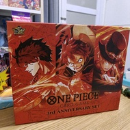 Premium bandai one piece card game Japanese 3rd anniversary set