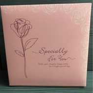 Folding Rose Cake Box 4x7x3.5