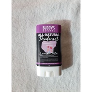 [FAIRYFIR] Buddy's Natural Deodorant Lavender Detox Deodorant Semulajadi 💜Mini 15g